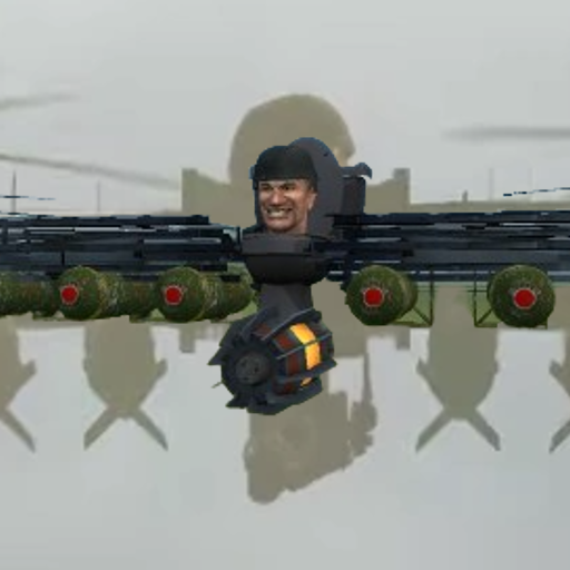 Skibidi Toilet Nuker Plane Toilet
