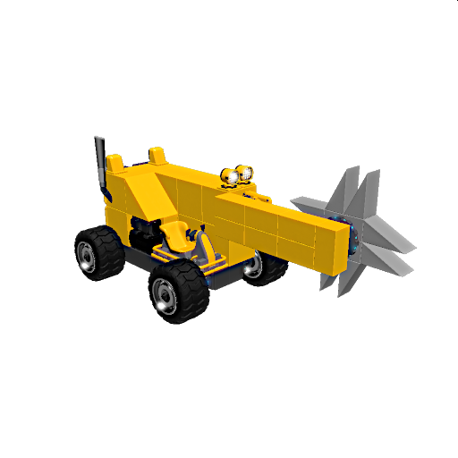 Gold cube industrial light miner