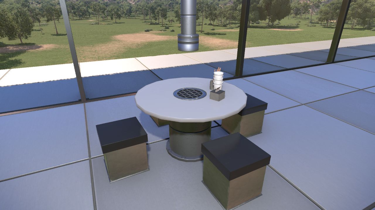 korean bbqw table