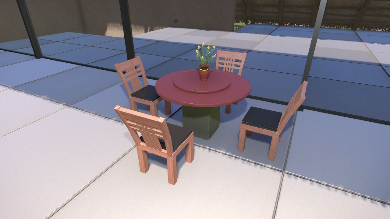 CHINESE RESTAURANT TABLE