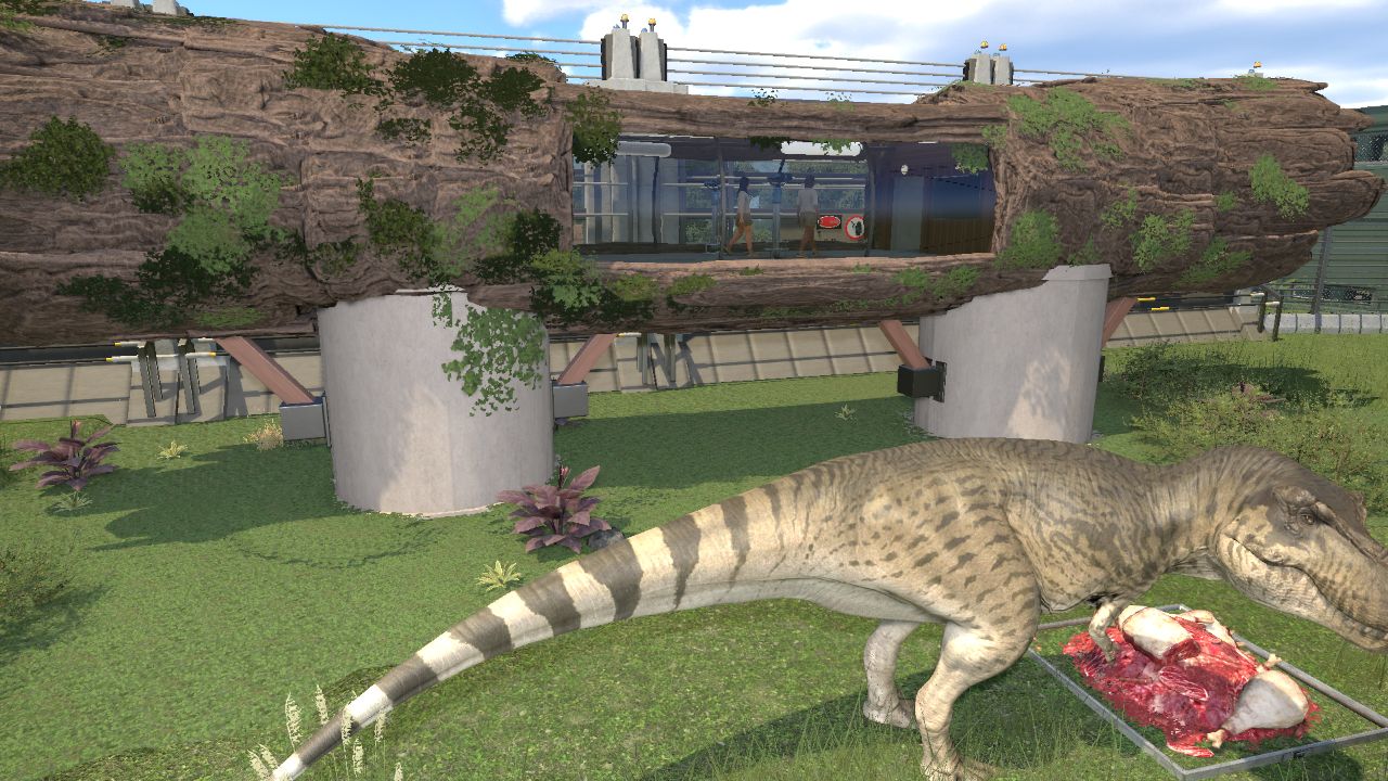 T-rex viewing stand