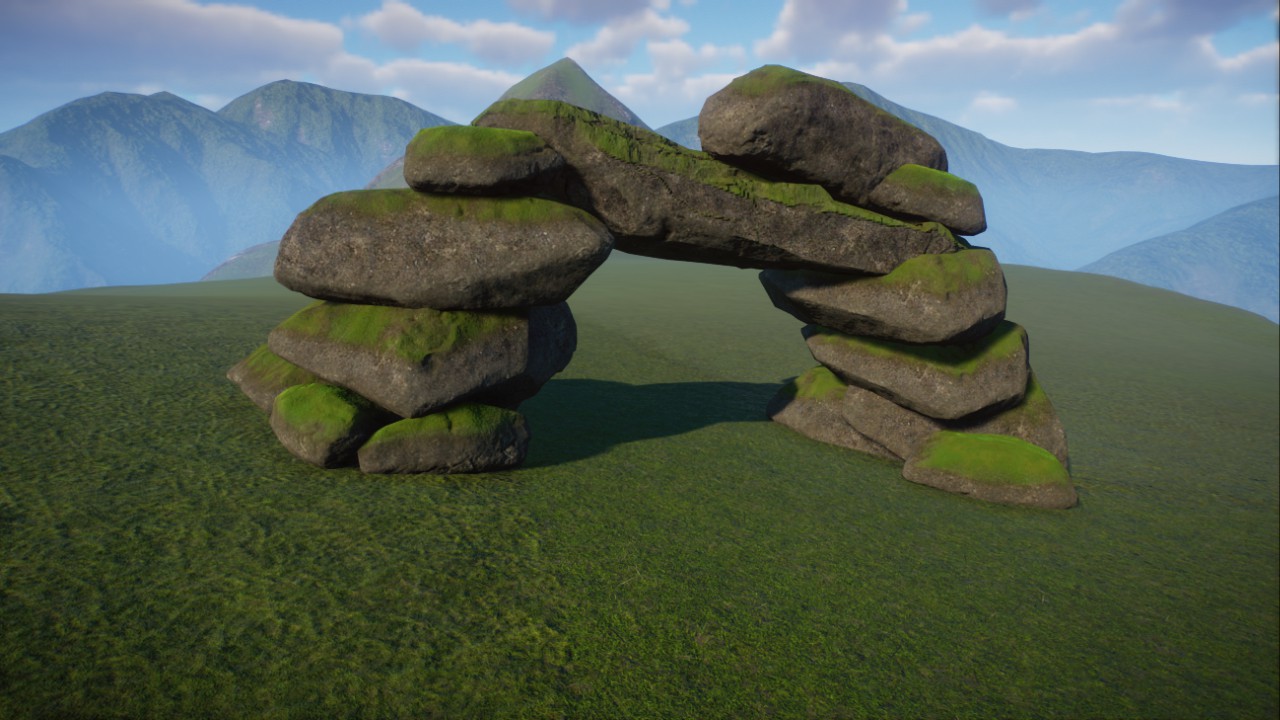 Mossy Rock Arch
