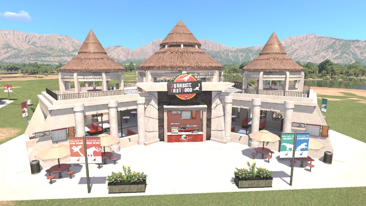 JURASSIC PARK CONCEPT FAST FOOD