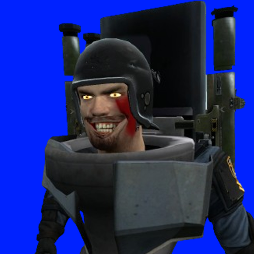 Skibidi Toilet Injured Swat Mutant Toilet