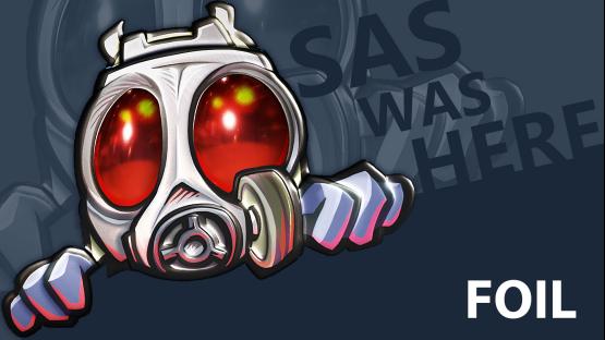 SAS WAS HERE (Foil)