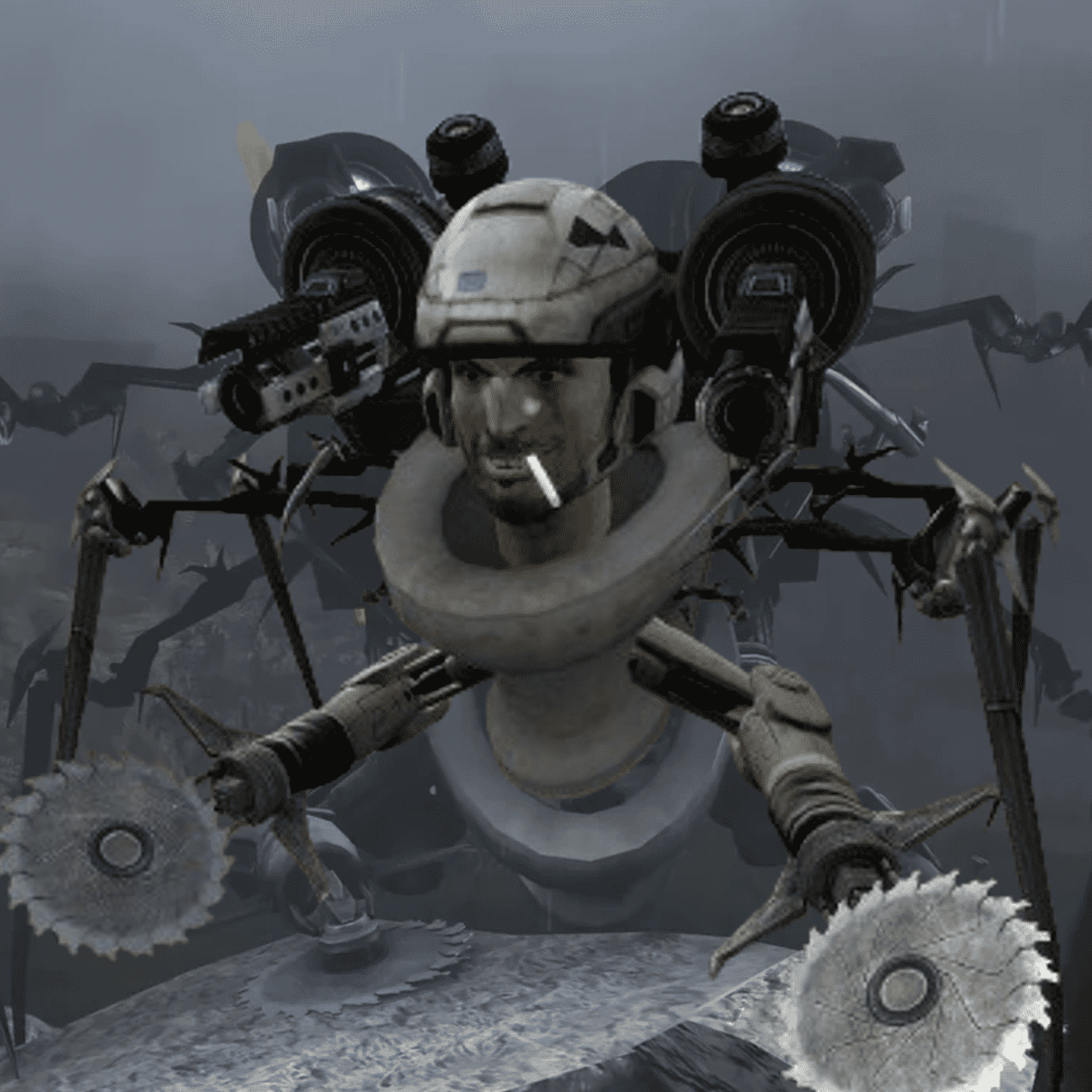 Skibidi Toilet Commander Strider