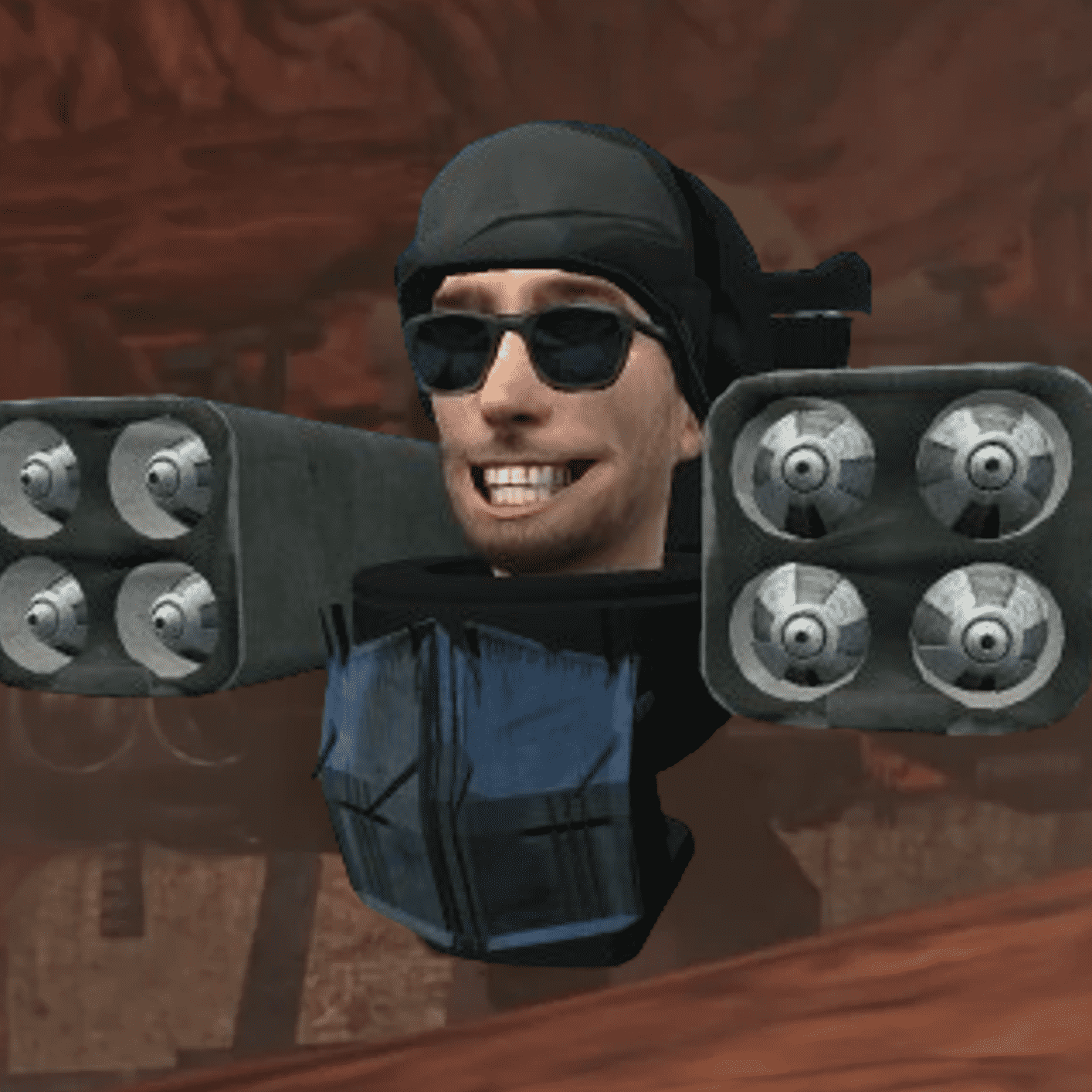 Skibidi Toilet Octo Rocket Launcher
