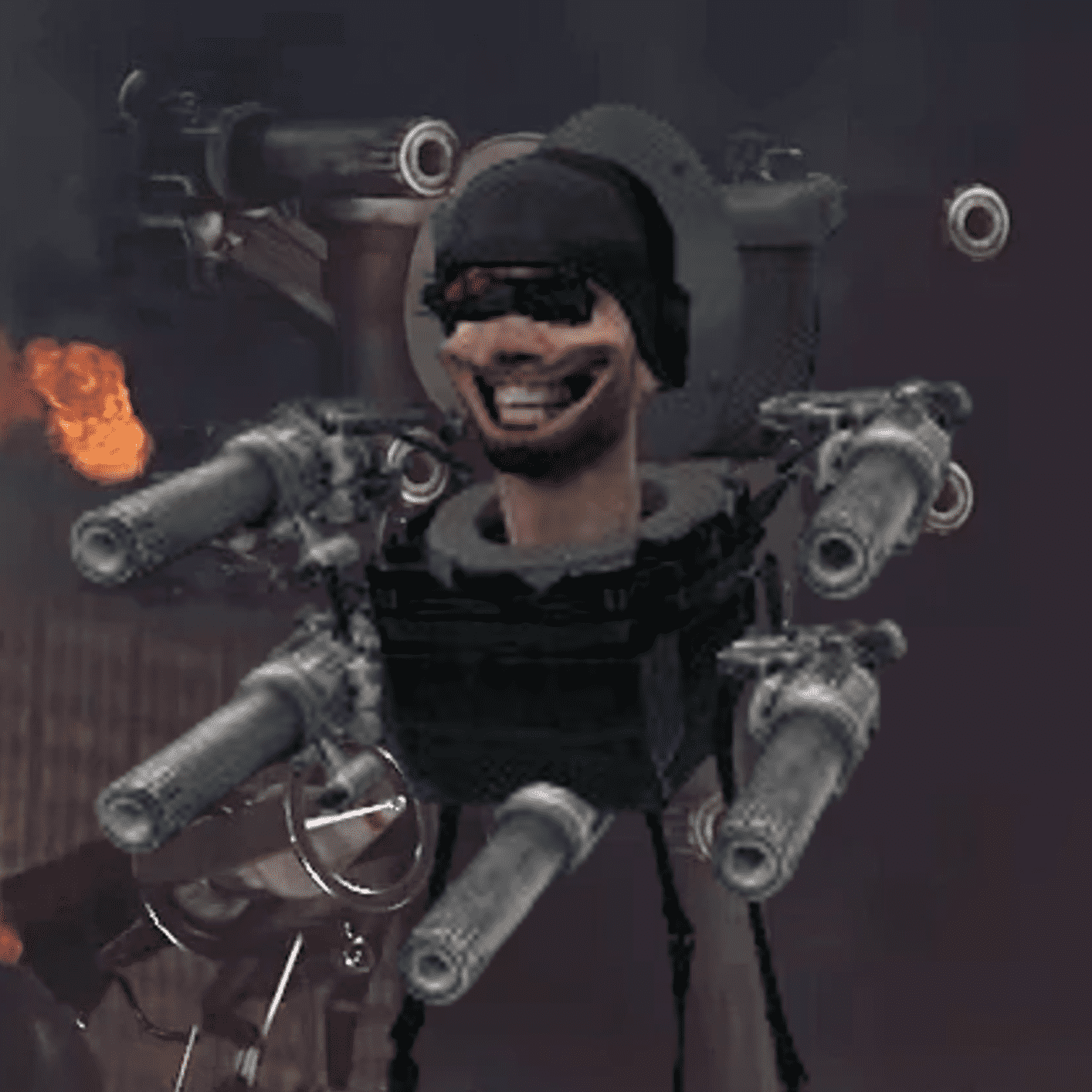 Skibidi Toilet Pentalaser Strider