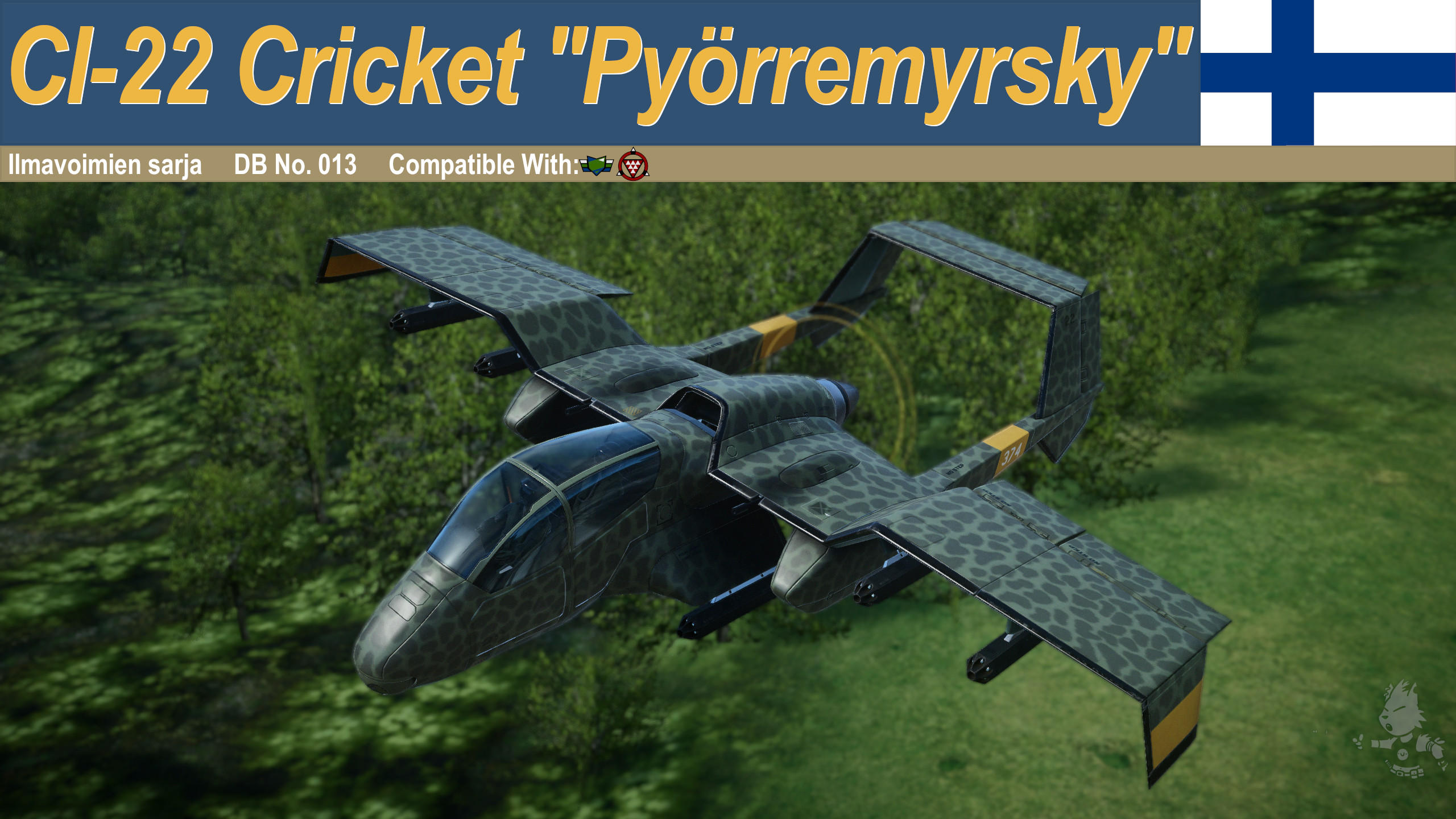 CI-22 Cricket "Pyörremyrsky"