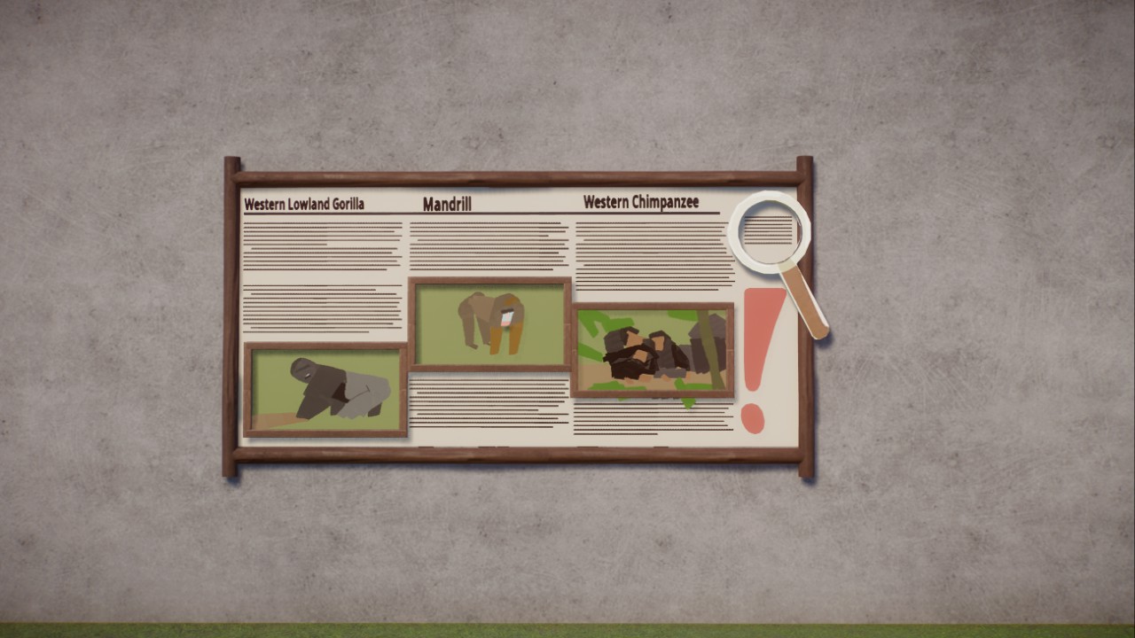 Education board: African Primates