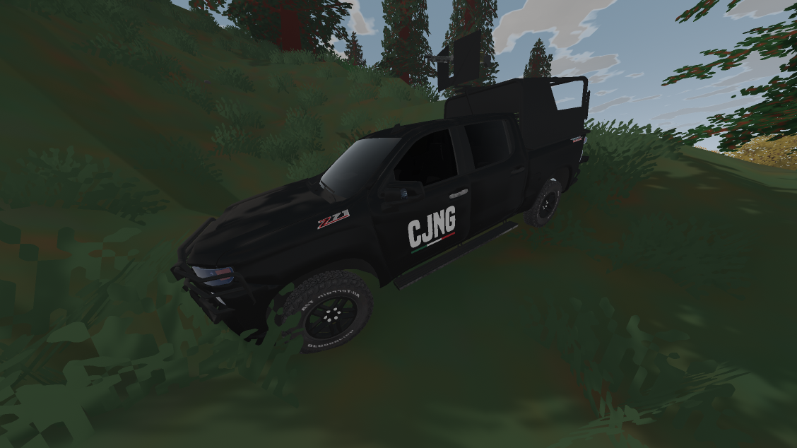 Camioneta CJNG - Diablos – Unturned Mod