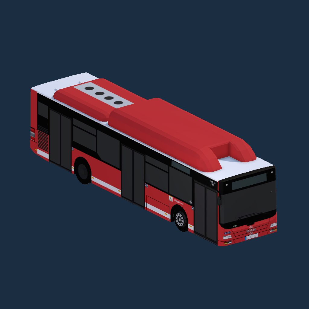 SL - MAN A21 CNG [Red]