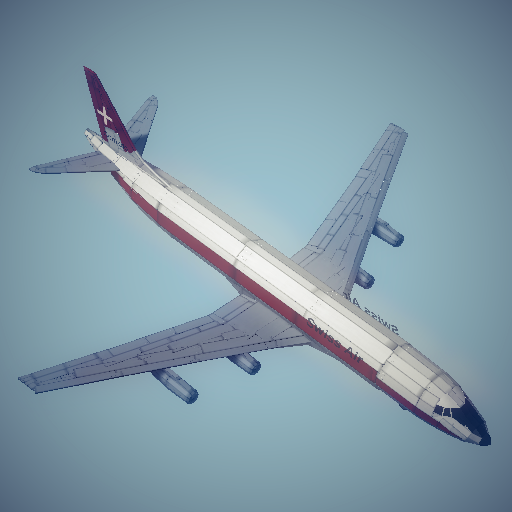 Convair 990 Swiss Air preview