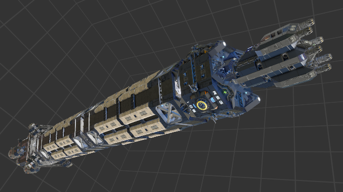 [SDX] Kyanite Class Heavy Hauler [UDS] preview
