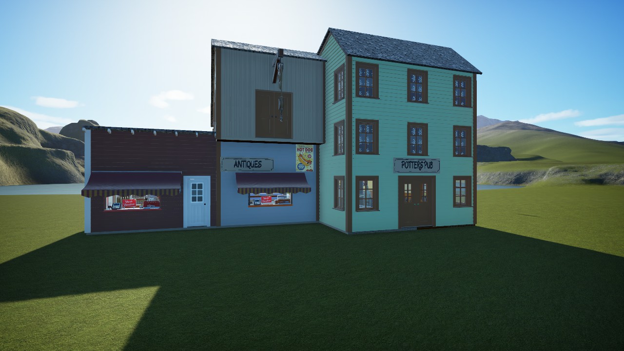 Old American Shops&Bar.