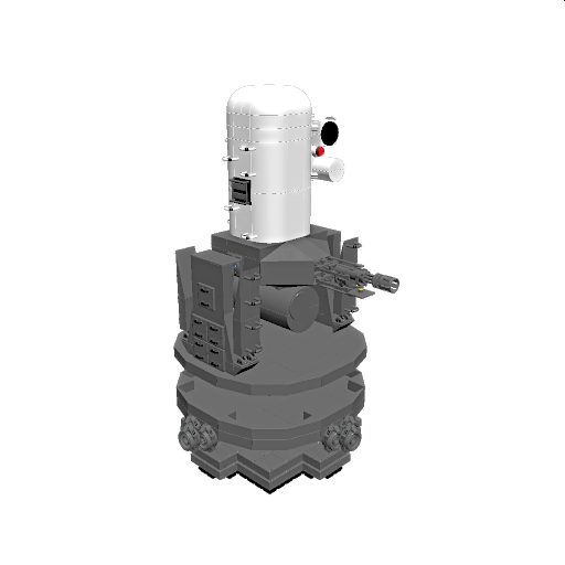PHALANX CIWS full upright stablization