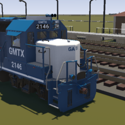 Full Engine Internals - EMD GP38-2 Locomotive GATX