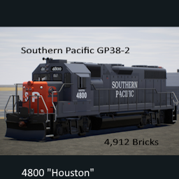 Full Engine Internals - EMD GP38-2 Locomotive  SP 4800 "Houston" V1