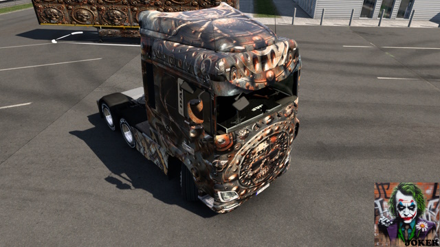 Daf XF Steampunk Skin (by Joker) preview