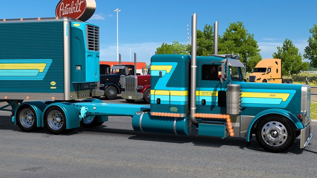 Dedicated Transport skin for Dom's 379 and Utility 3000. All Cabs, 4 Colour Paintable