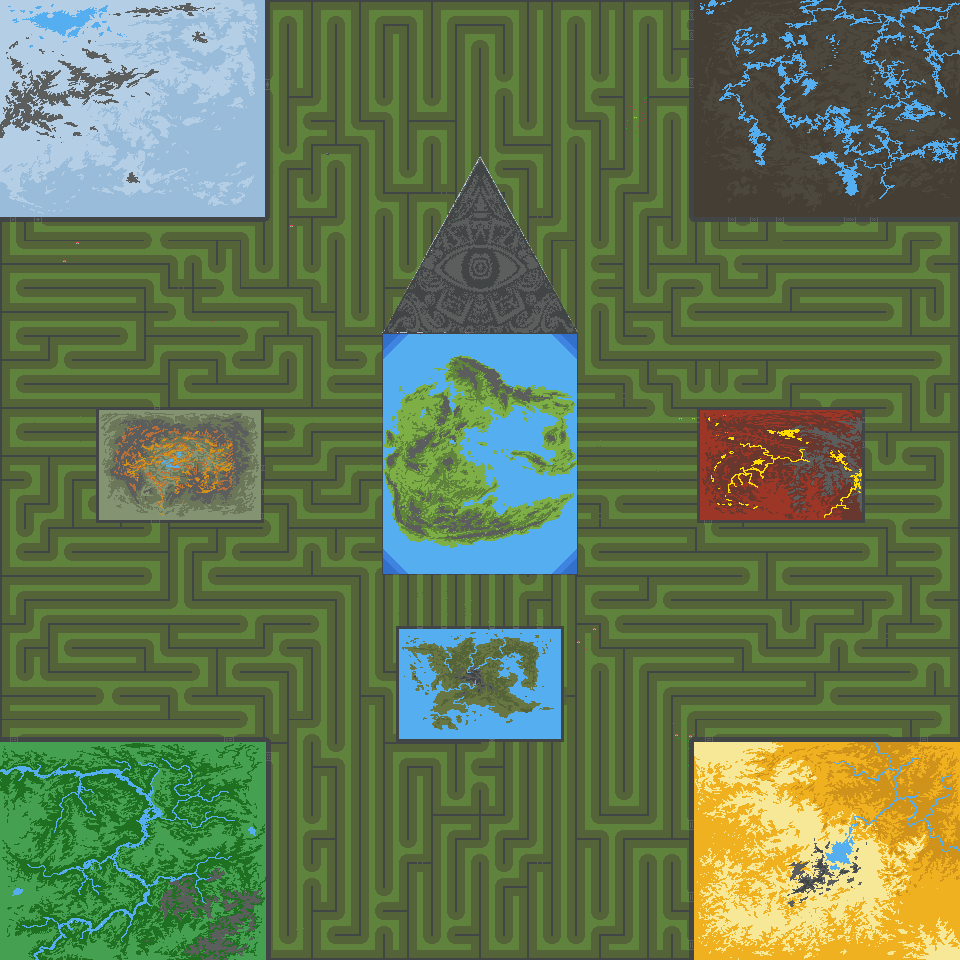 迷宫世界world of labyrinth 15x15