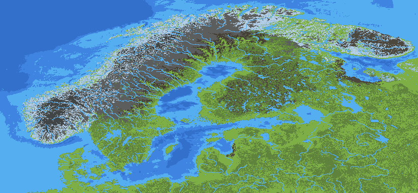 北欧Northern Europe 13x6