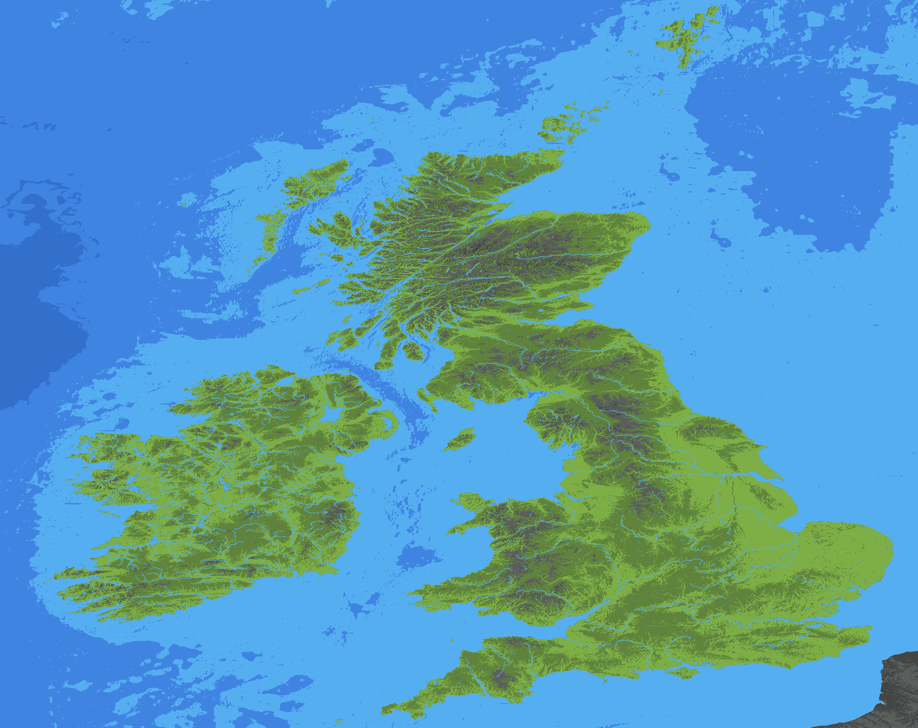 不列颠british isles 29x23