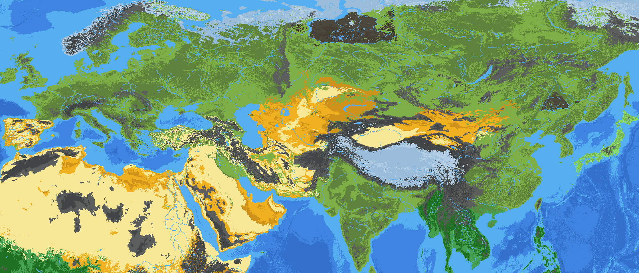 亚欧非Asia, Europe, and Africa