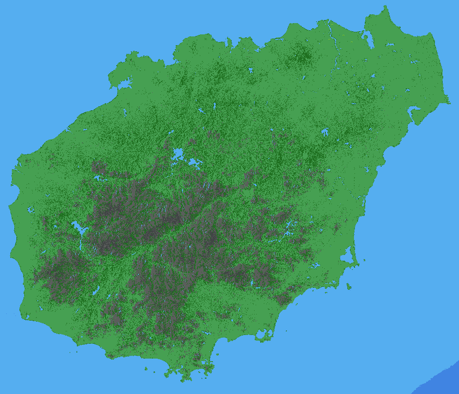 海南岛Hainan 14x12