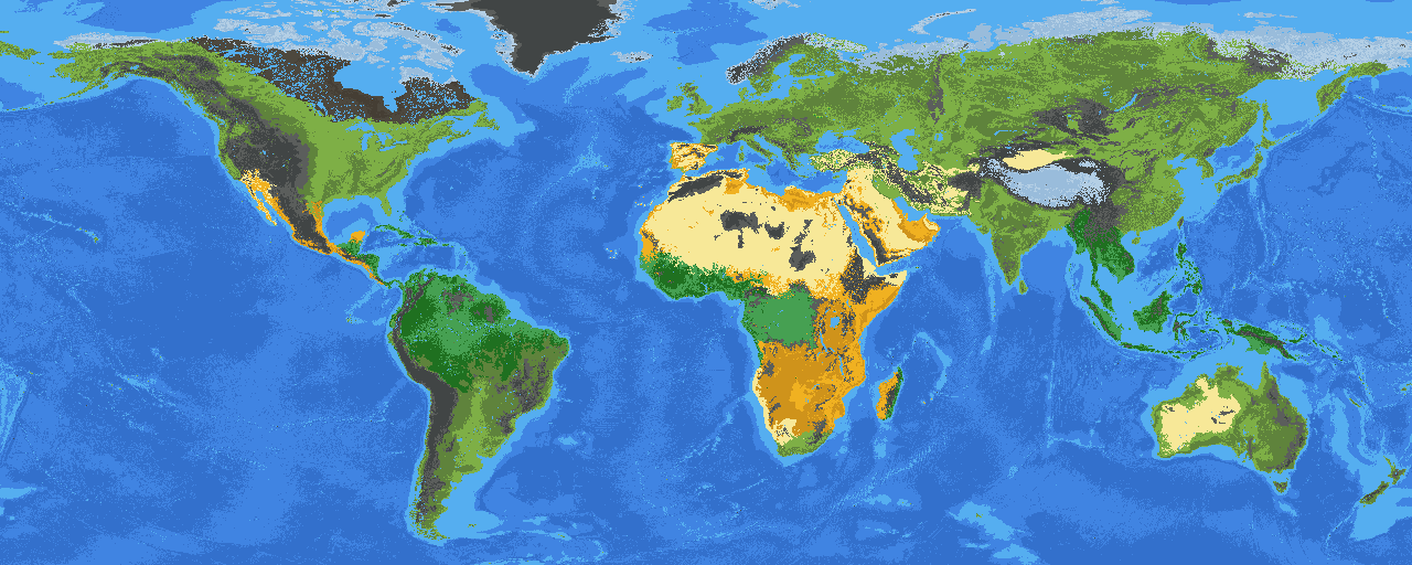 世界地图world map 20x8
