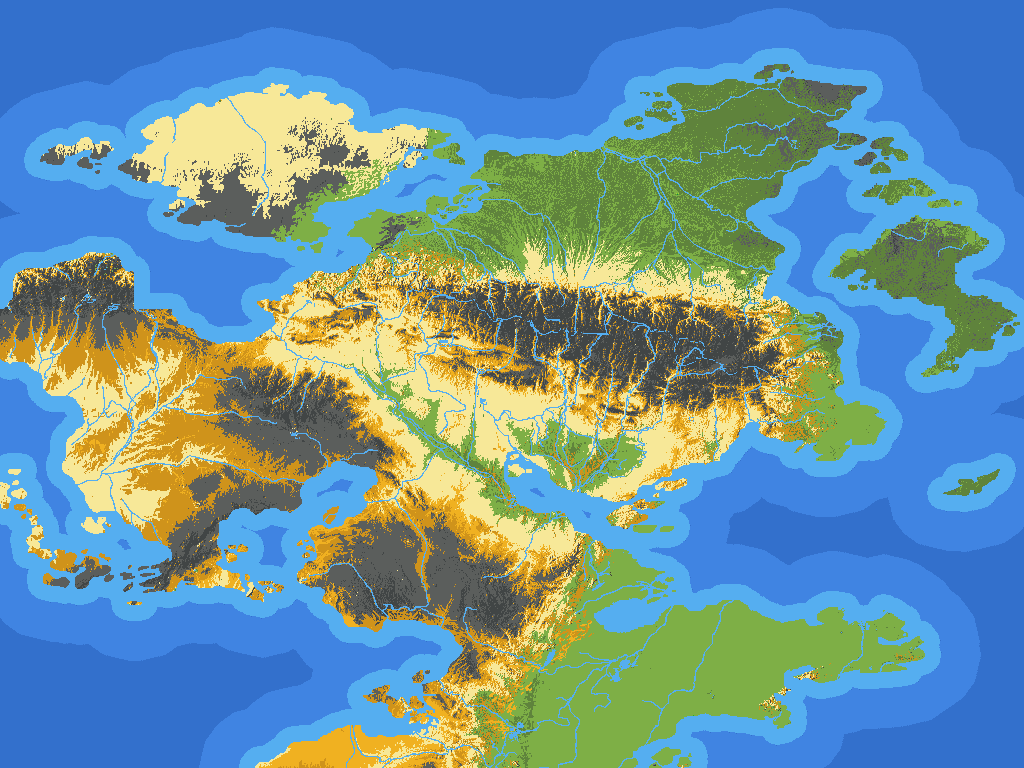 fantasy map II 16x12