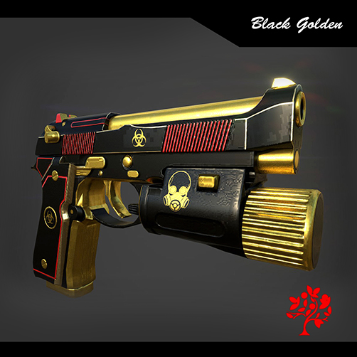 9MM Black Golden