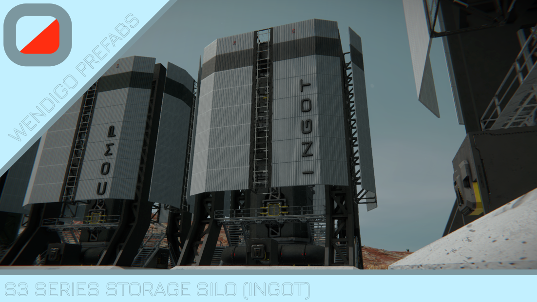 S3 Ingot Silo By Wendigo Prefabs