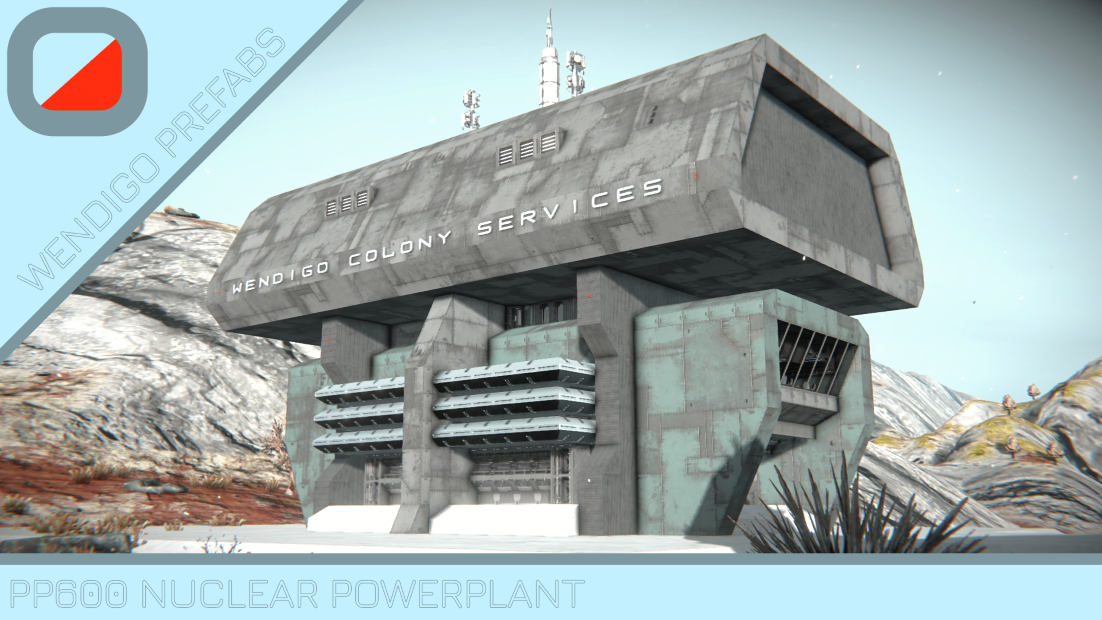 PP600 Nuclear Powerplant By Wendigo Labs