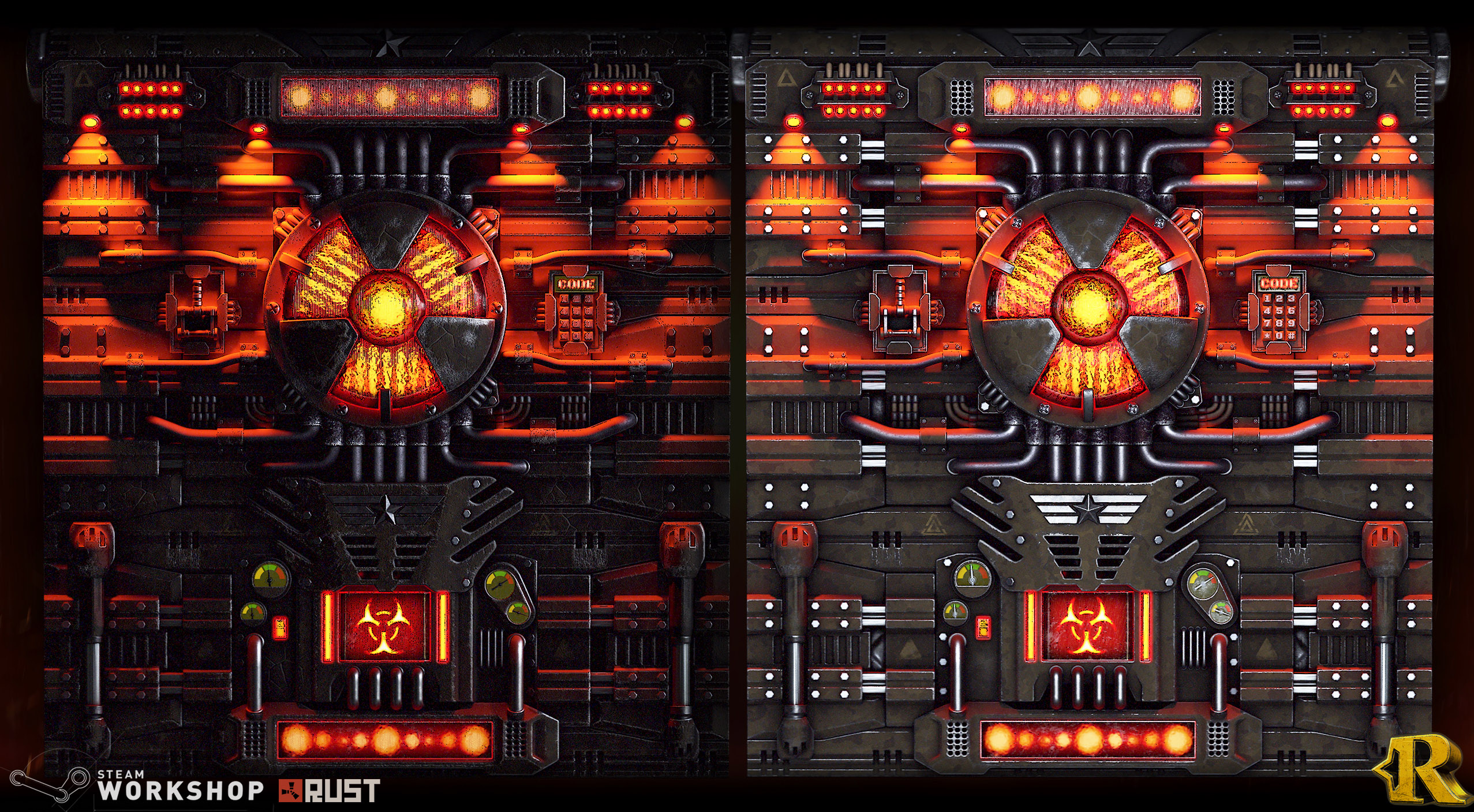 Nuke Room Garage Door