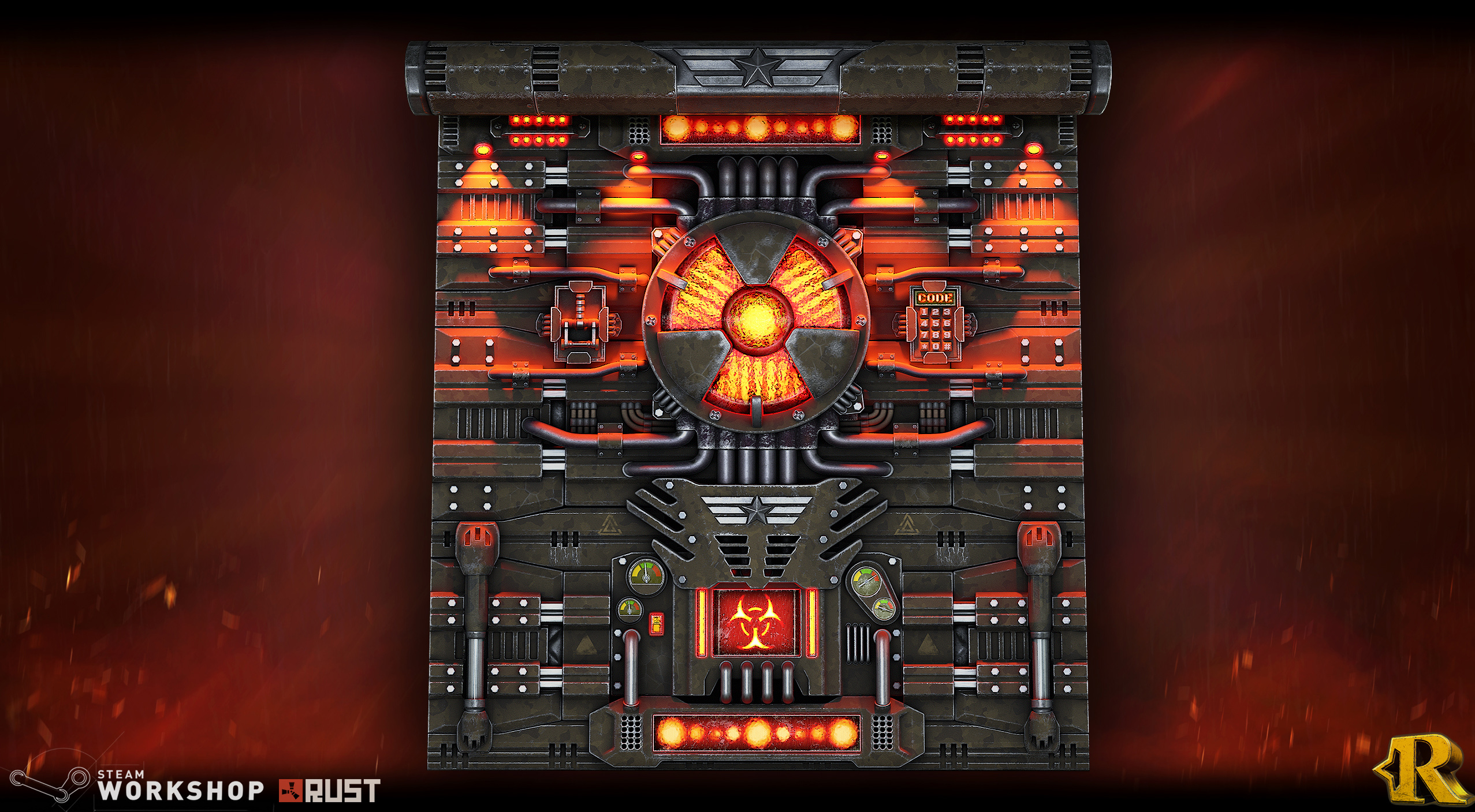 Nuke Room Garage Door
