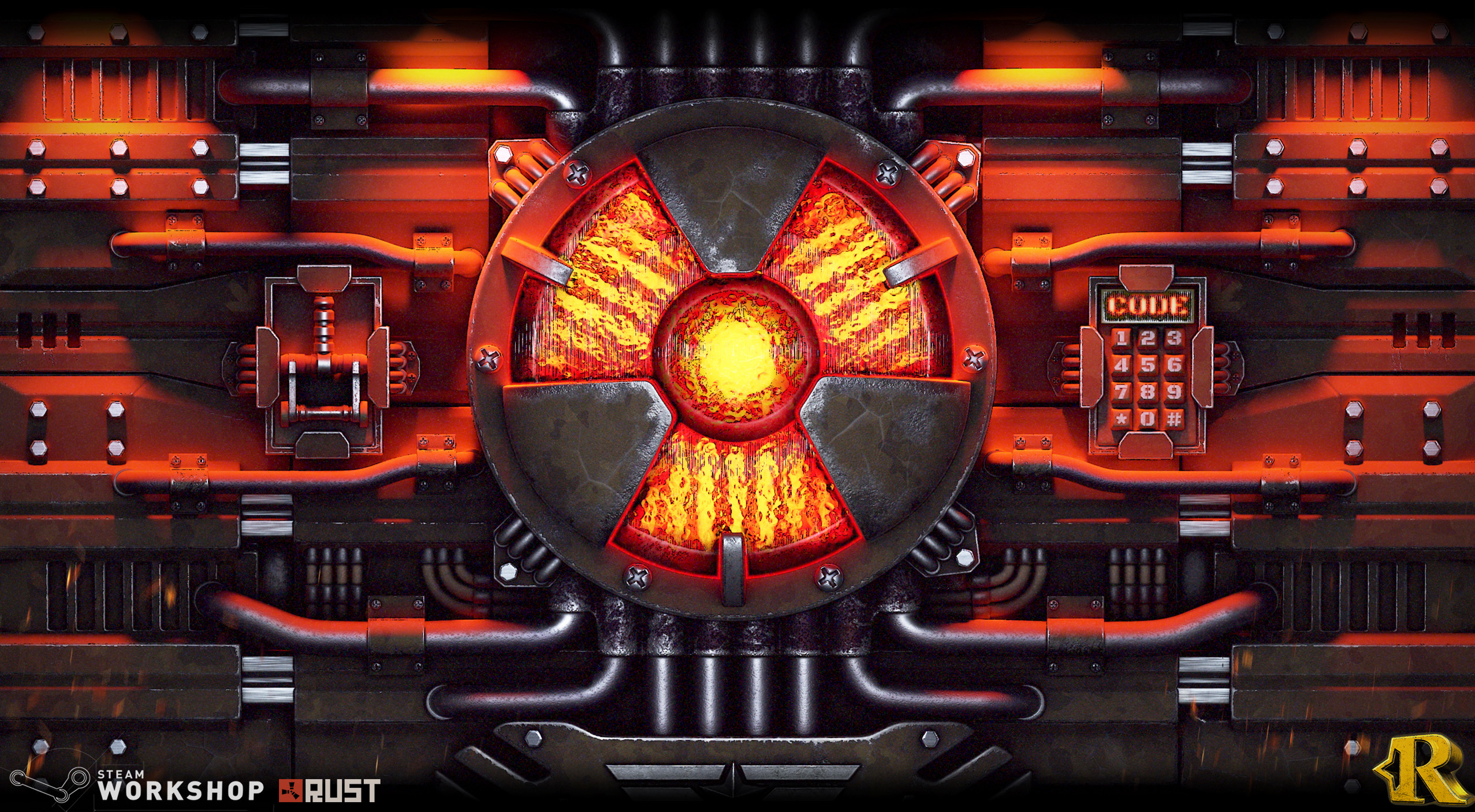 Nuke Room Garage Door