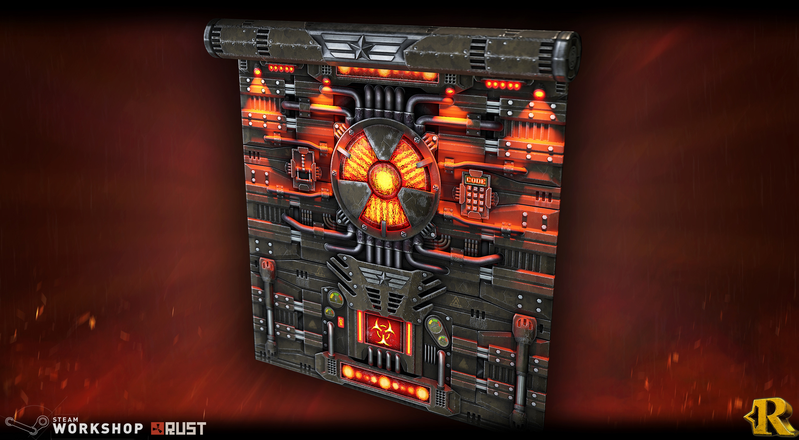 Nuke Room Garage Door