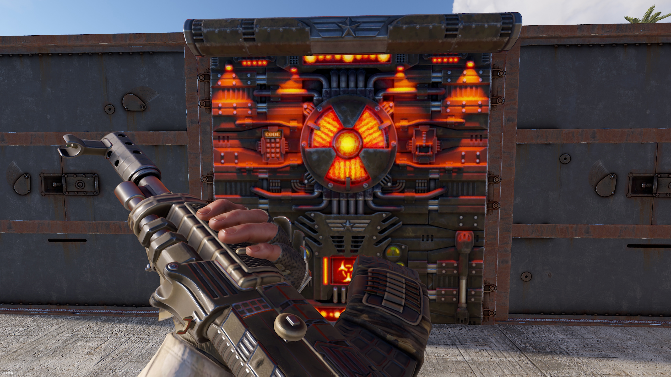 Nuke Room Garage Door