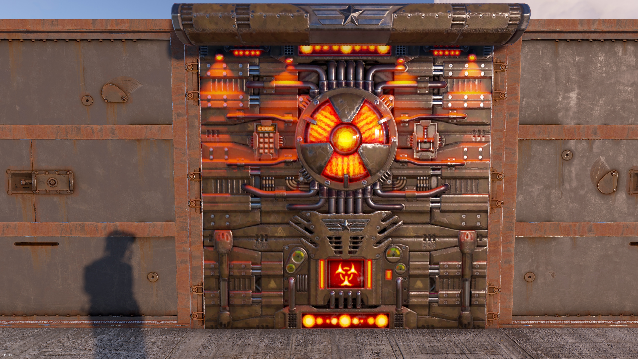 Nuke Room Garage Door