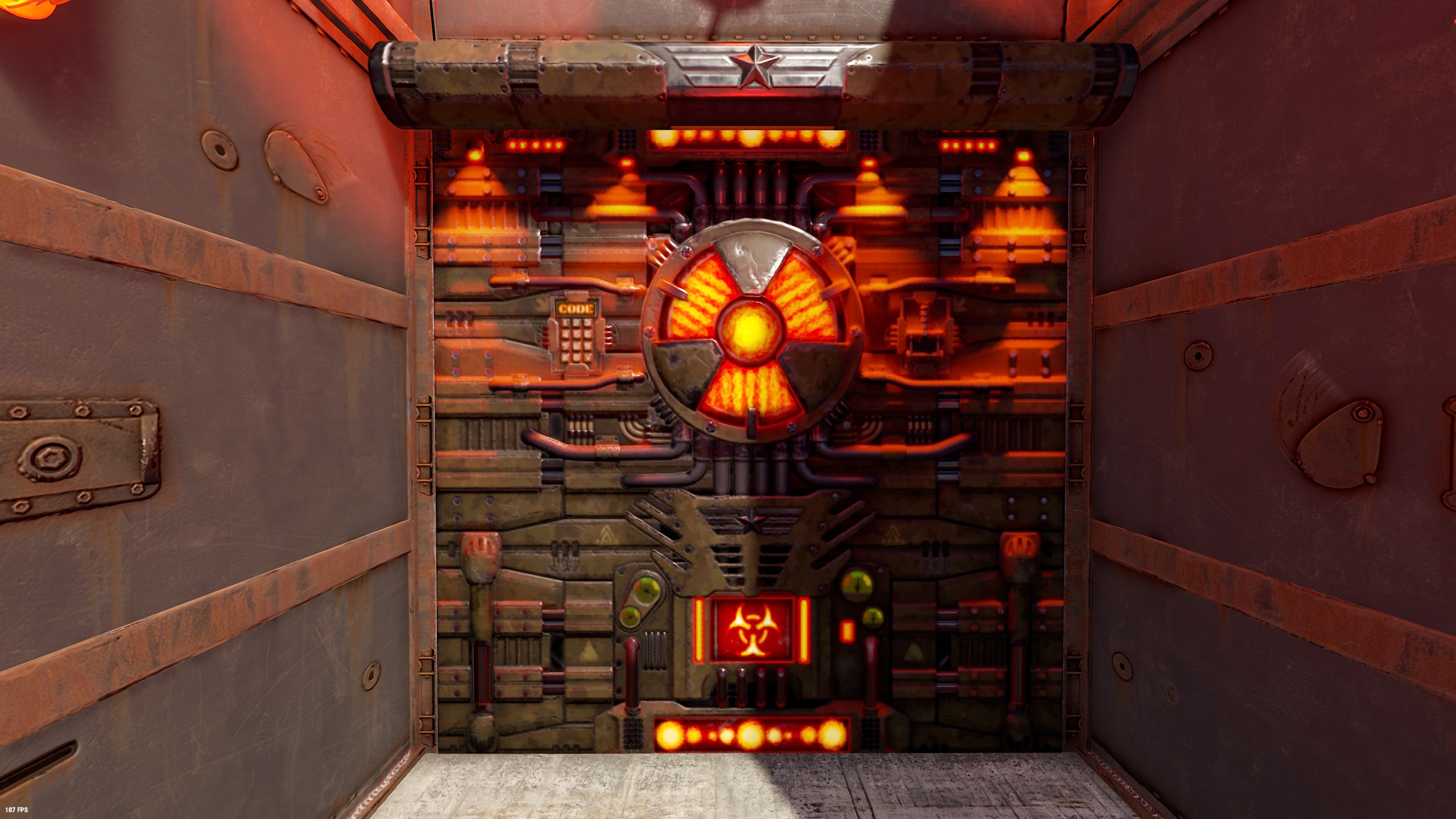 Nuke Room Garage Door
