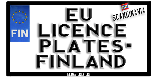 EU Licence Plates - #27 Finland