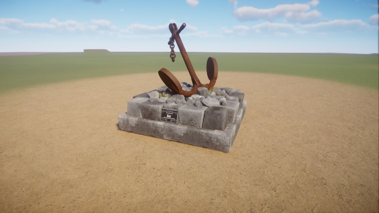 Anchor monument/statue