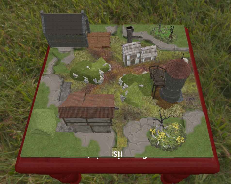 Town of Hommlet | MESBG 30x30" preview