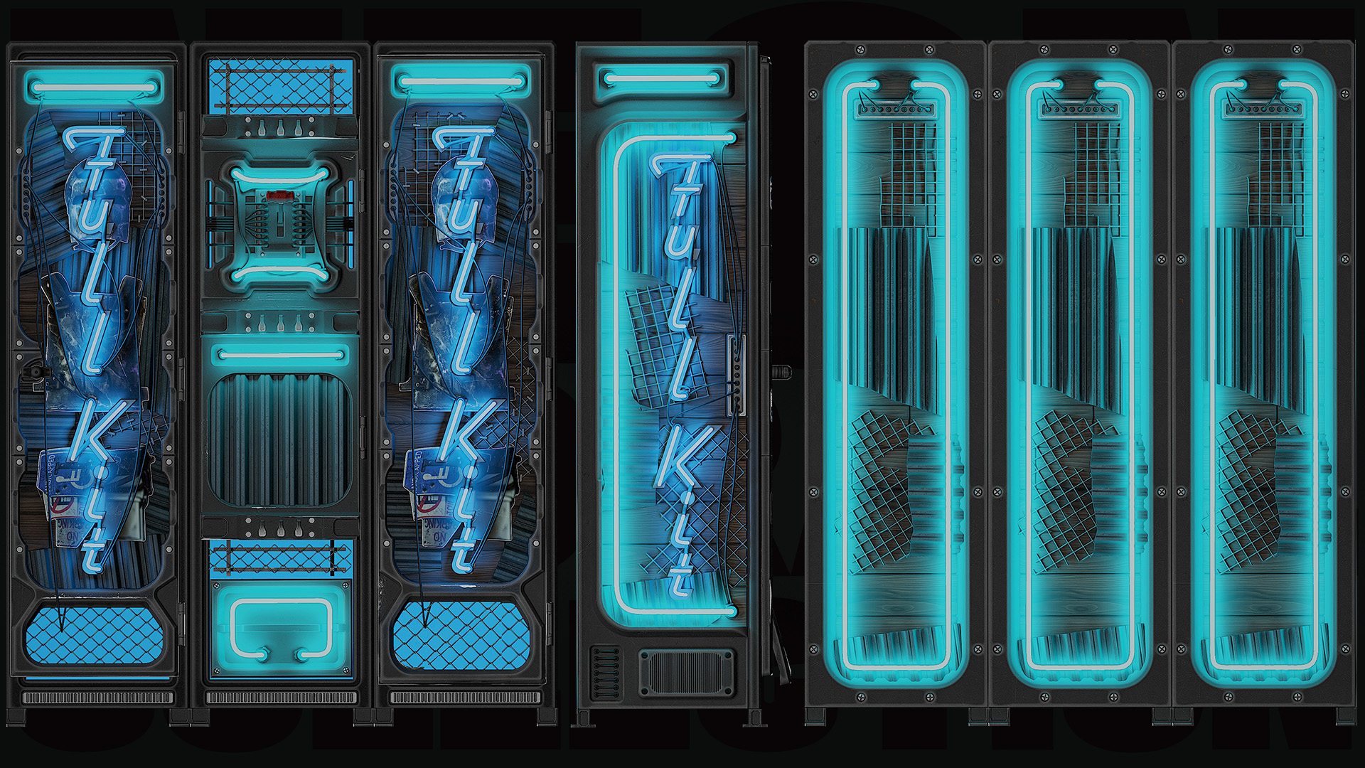 Neon Full Kit Locker