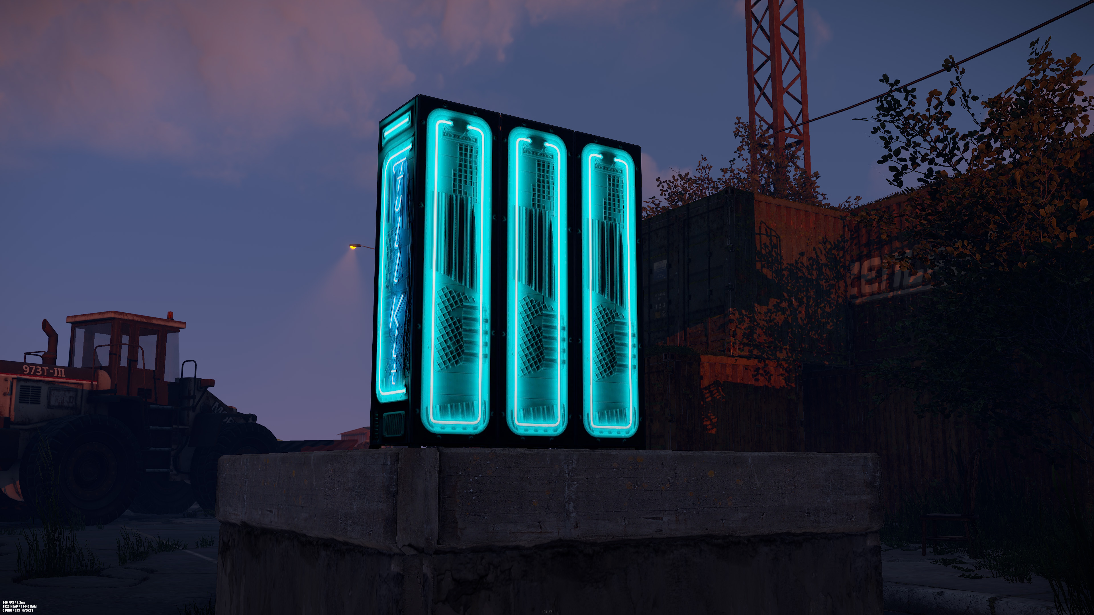 Neon Full Kit Locker