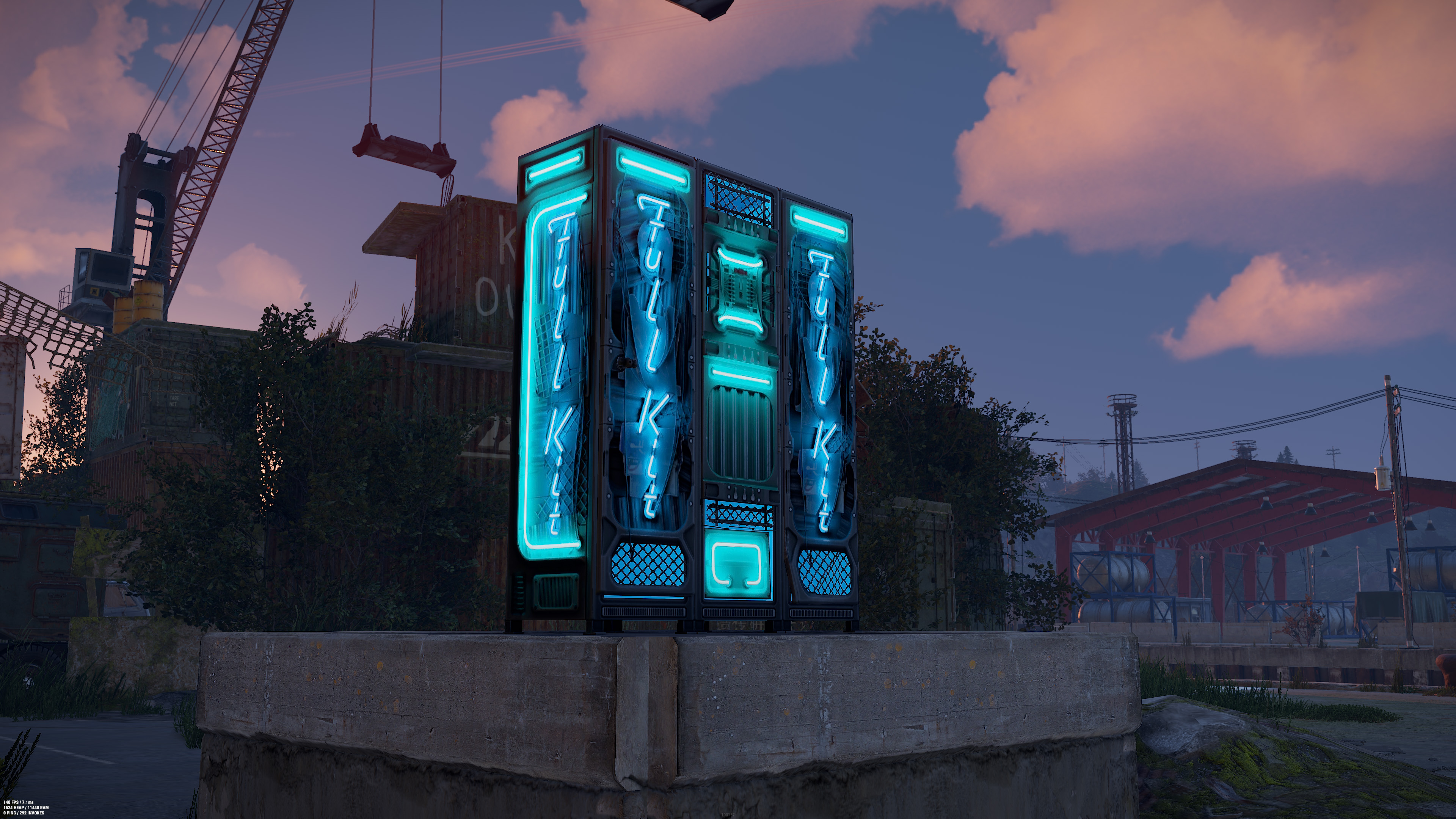 Neon Full Kit Locker