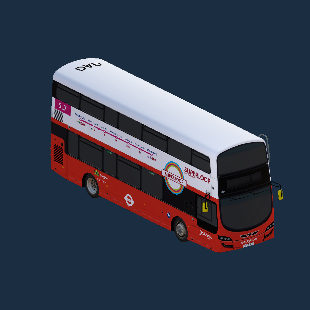 Streetdeck (Gemini 3 MK1) - London (Superloop 7 by GoAhead)