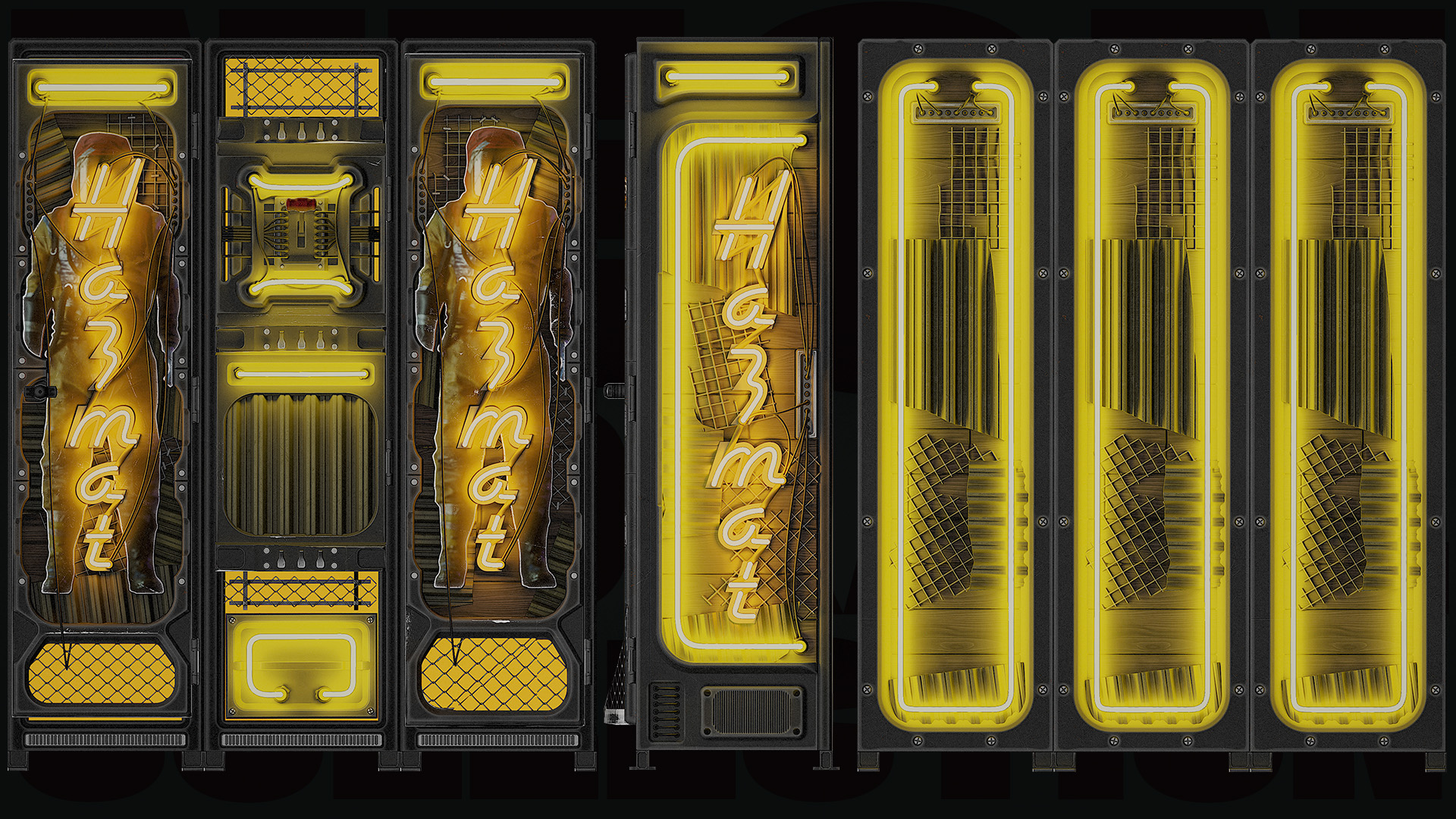 Neon Hazmat Locker