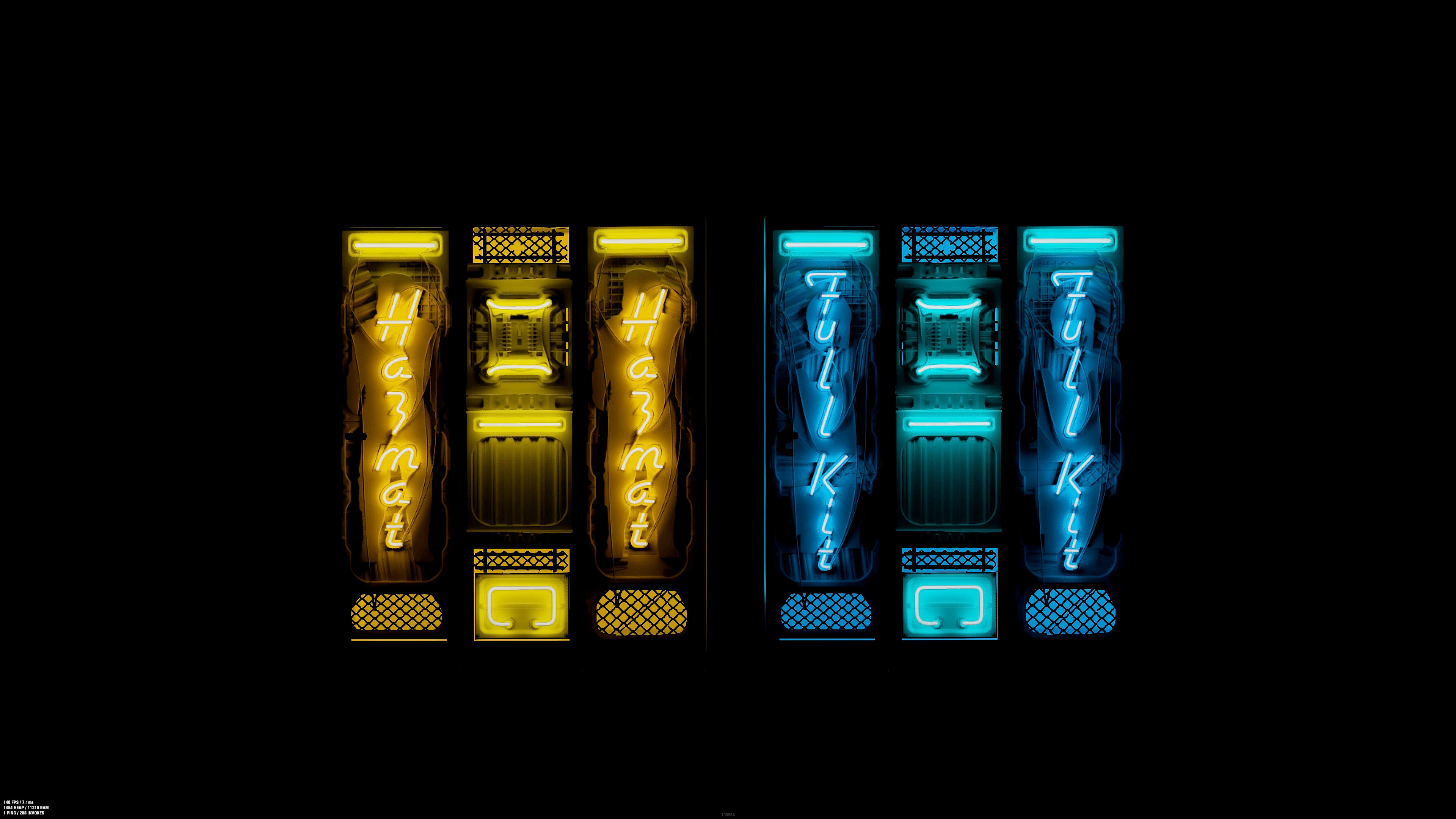 Neon Hazmat Locker